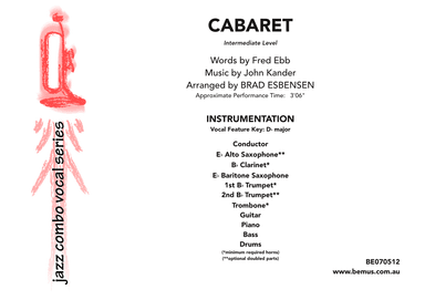 Cabaret (arr. Brad Esbensen)