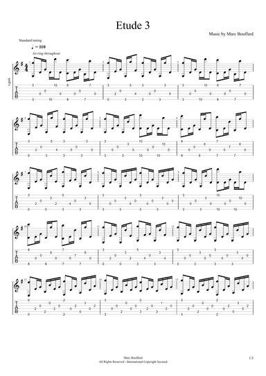 Etude 3