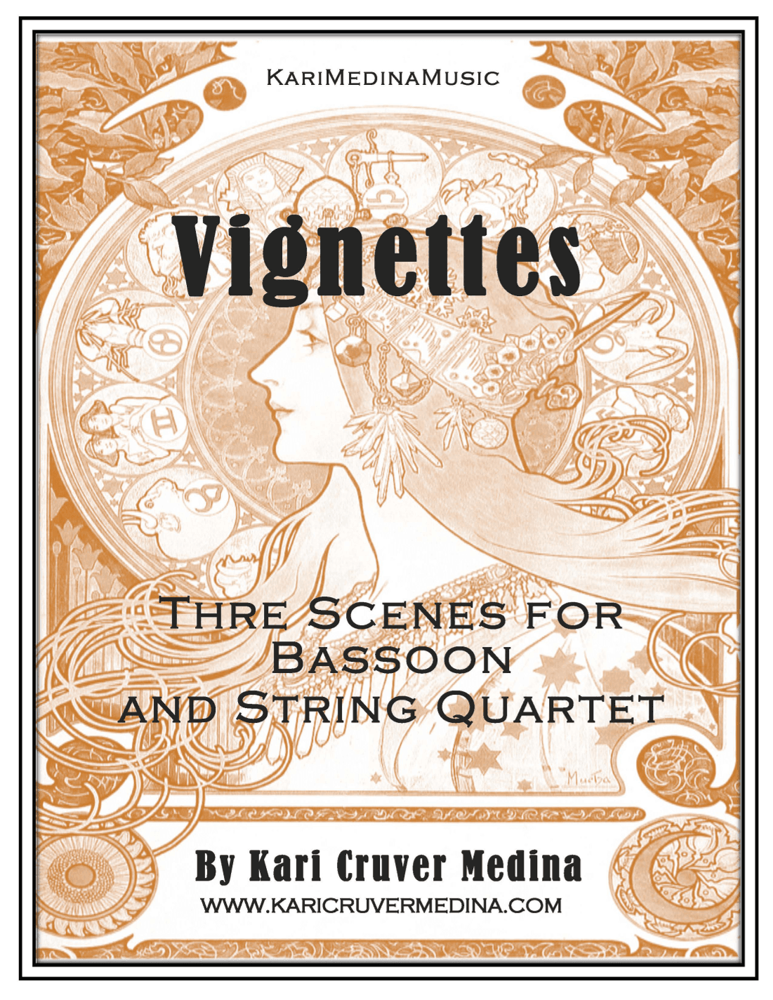 Vignettes (Three Scenes for Bassoon and String Quartet)