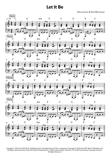 Let It Be (arr. Anacrusa)