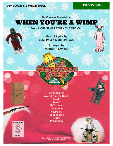 When You're A Wimp September 2011 (arr. W. Brent Sawyer)