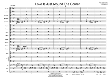 Love Is Just Around The Corner (arr. Arranged by Neal Hefti Transcribed By Jon Harpin)