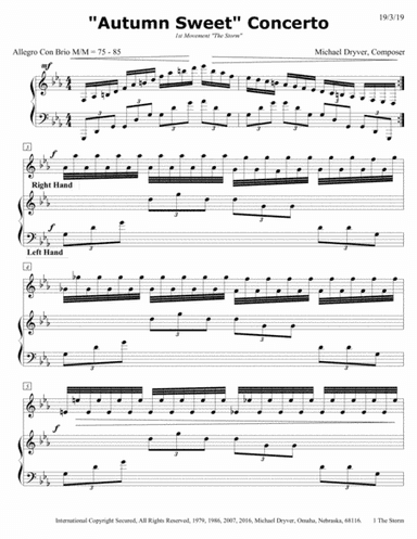 The Storm (from Autumn Sweet Concerto)