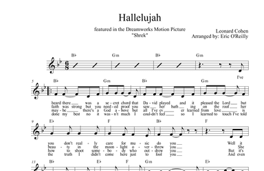Hallelujah (arr. Eric O'Reilly)