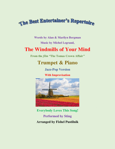 The Windmills Of Your Mind (arr. Fishel Pustilnik)