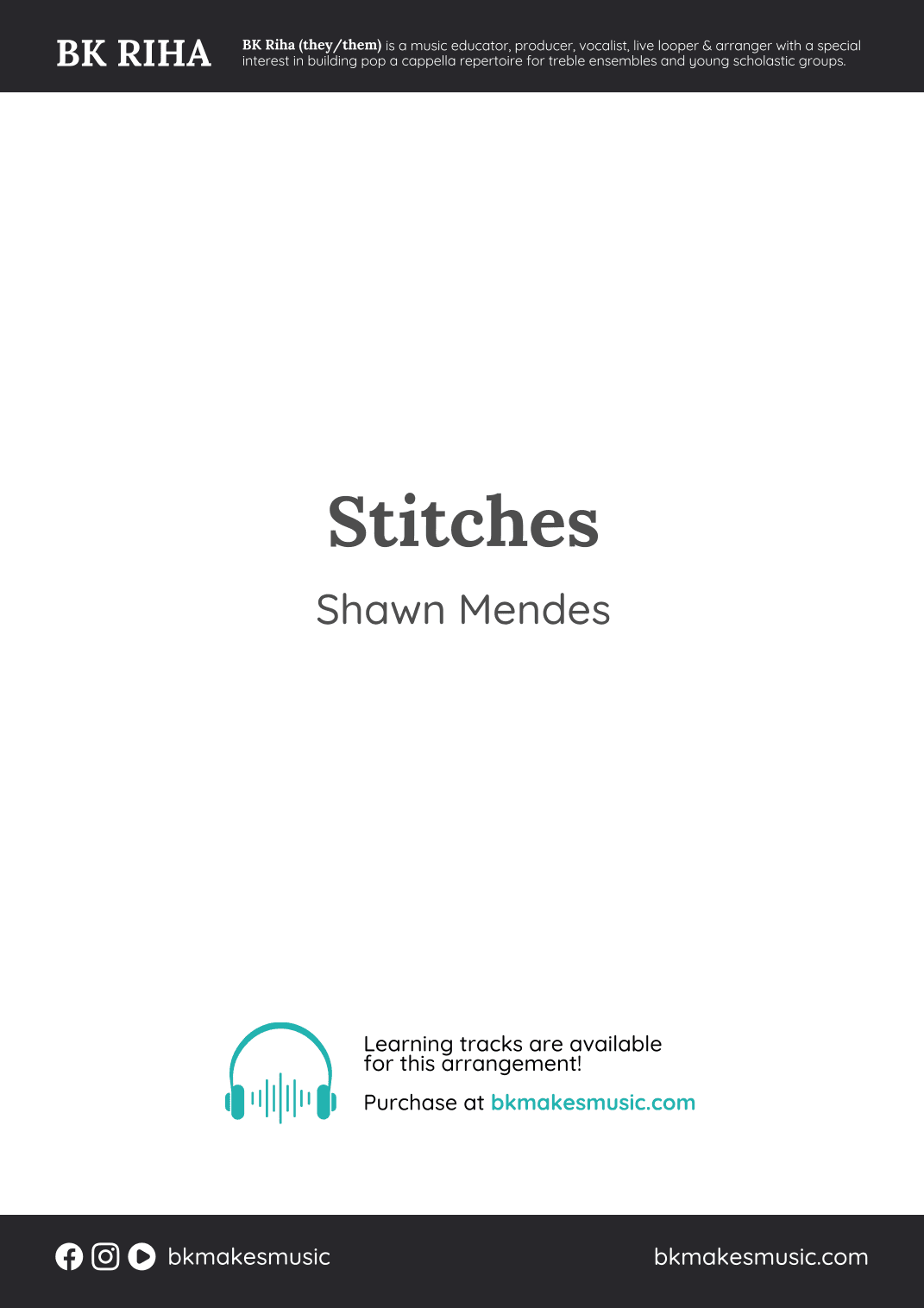 Stitches (arr. BK Riha / Brandy Kay Riha)