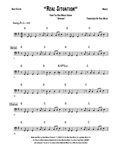 Real Situation (arr. Accubass)
