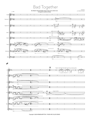 Bad Together (arr. Katherine Bodor)