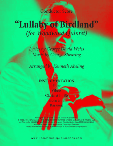 Lullaby Of Birdland (arr. Kenneth Abeling)