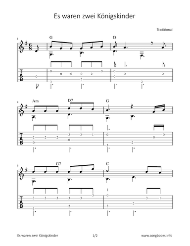 Es waren zwei Köngiskinder (arr. Bettina Schipp)