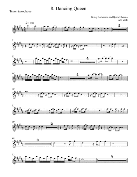 Dancing Queen (arr. Violi)
