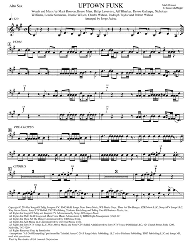Uptown Funk (arr. Jorge Juárez)
