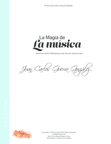 La Magia de la Música  (Vocal Score)