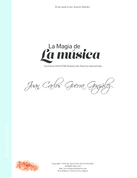 La Magia de la Música  (Vocal Score)