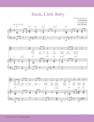 Hush Little Baby (arr. Hal Wright)