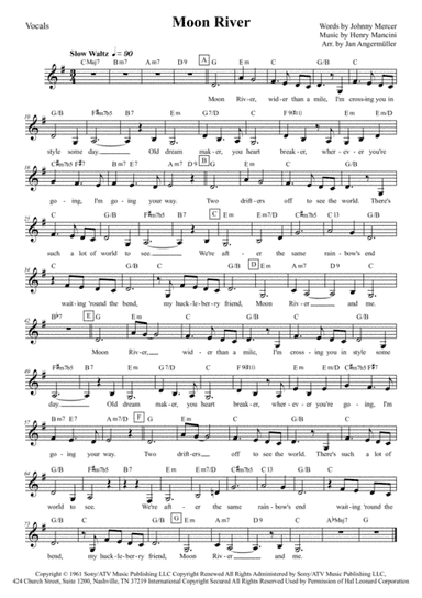 Moon River (arr. Jan Angermüller)