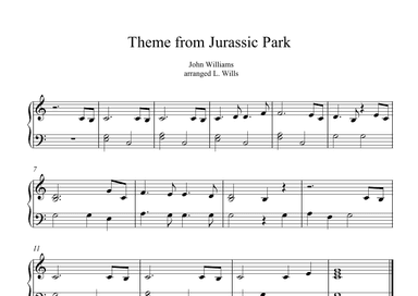 Sunrise O'er Jurassic Park (arr. Lydia Wills)