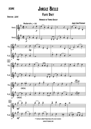 Jingle Bells (arr. Thomas Quigley)