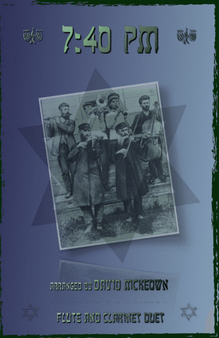 7.40pm, Traditional Klezmer tune for Flute and Clarinet Duet (arr. David McKeown)