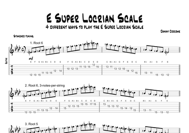 E Super Locrian Scale (4 Ways to Play)