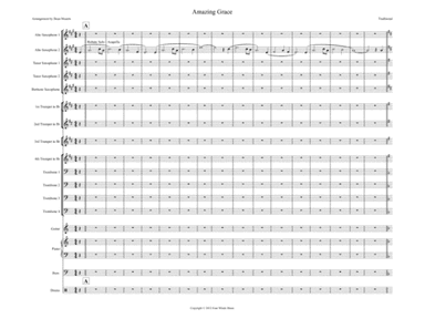 Amazing Grace (arr. Dean Mounts)