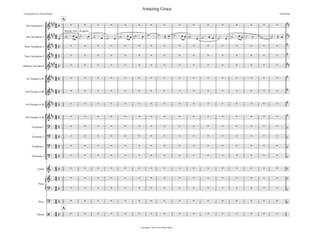Amazing Grace (arr. Dean Mounts)