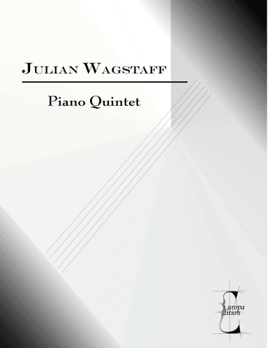 Piano Quintet - Full Score - Score Only