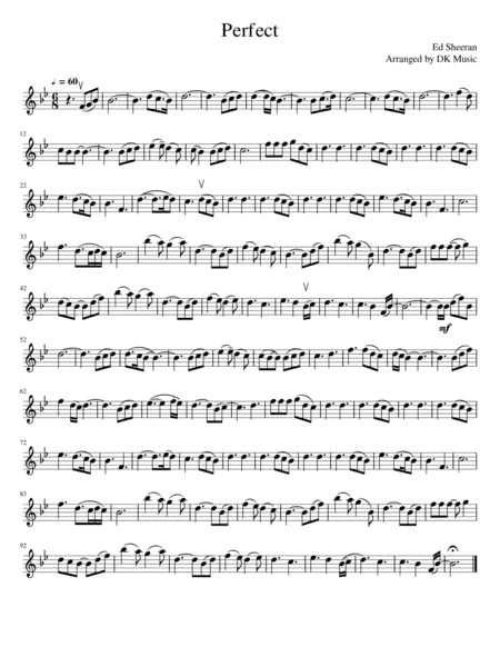 Perfect (arr. DK Music)