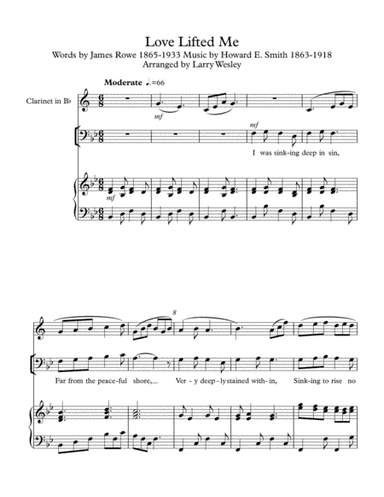 Love Lifted Me (arr. Larry Wesley)