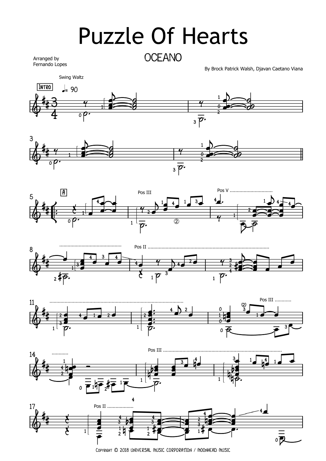 Puzzle Of Hearts (arr. Fernando Lopes)