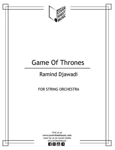 Game Of Thrones (arr. Jose Quintana)
