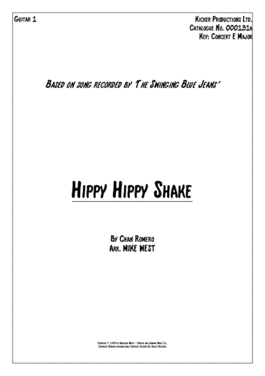 Hippy Hippy Shake (arr. Mike West)