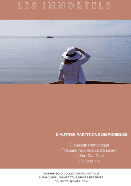 Les Immortels Guitare Solo