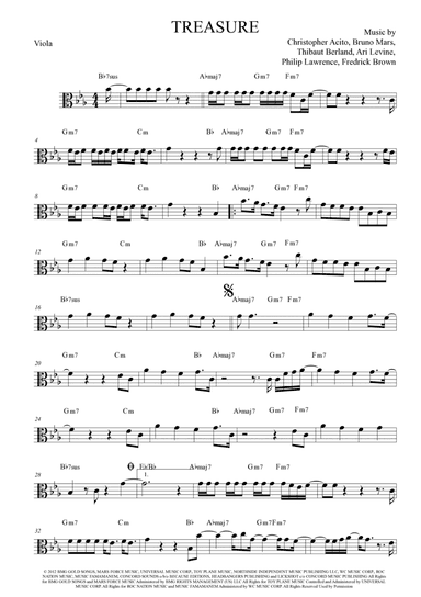 Treasure (arr. Anderson Quevedo)