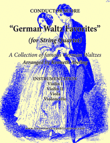 German Waltz (Oktoberfest) Medley (for String Quartet) (arr. Kenneth Abeling)