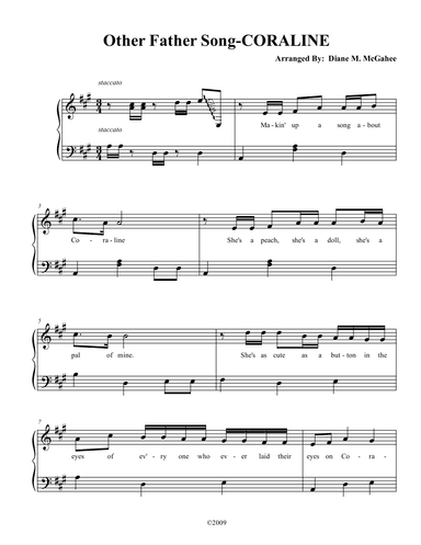 Other Father Song (arr. Arranged by Diane M. McGahee)