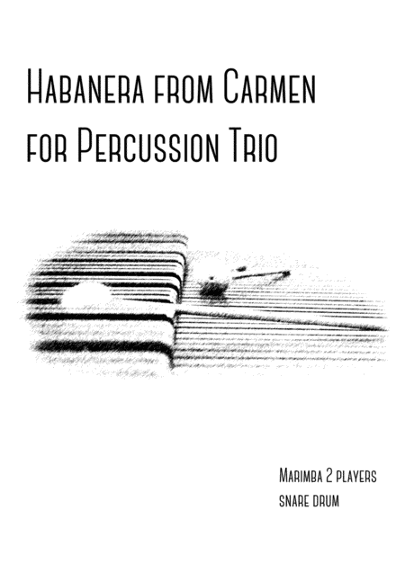 Habanera Percussion Trio (arr. Konstantinos Botinis)
