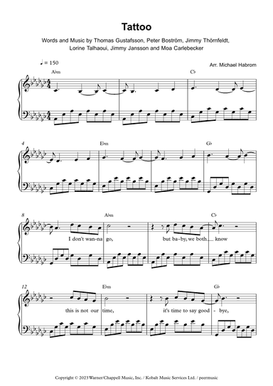 Tattoo (arr. Michael Habrom)
