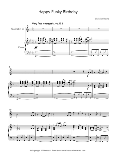 Happy Funky Birthday (arr. Christian Morris)