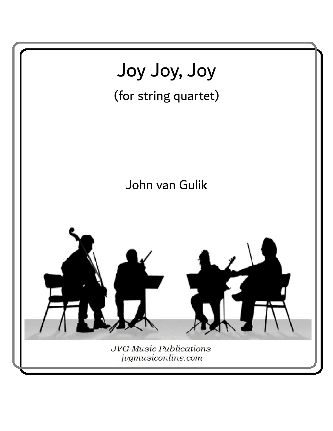 Joy, Joy, Joy (arr. John van Gulik)