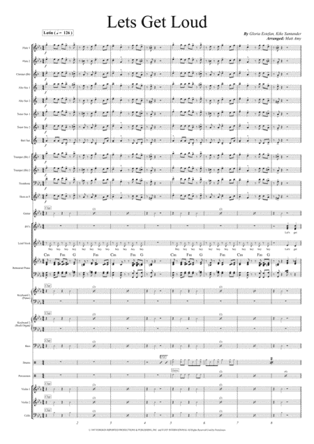 Let's Get Loud (arr. Matt Amy)