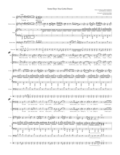 Some Days You Gotta Dance (arr. Donovan Jones and Skyler Jones)