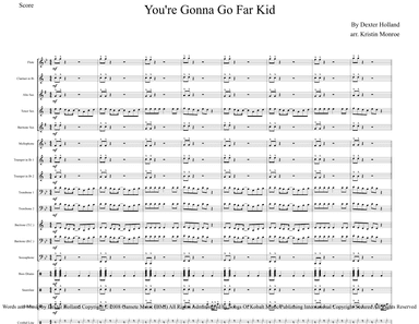 You're Gonna Go Far Kid (arr. Kristin Monroe)