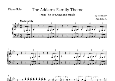 Addams Family Theme (arr. Rika K.)