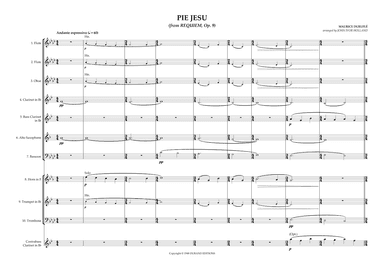 Pie Jesu (op 9) (arr. John Holland)
