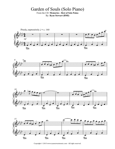 Garden Of Souls (Solo Piano)