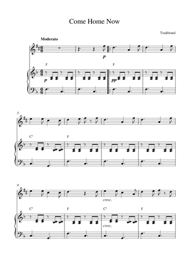Come Home Now (arr. Kaiserin Rebecca)