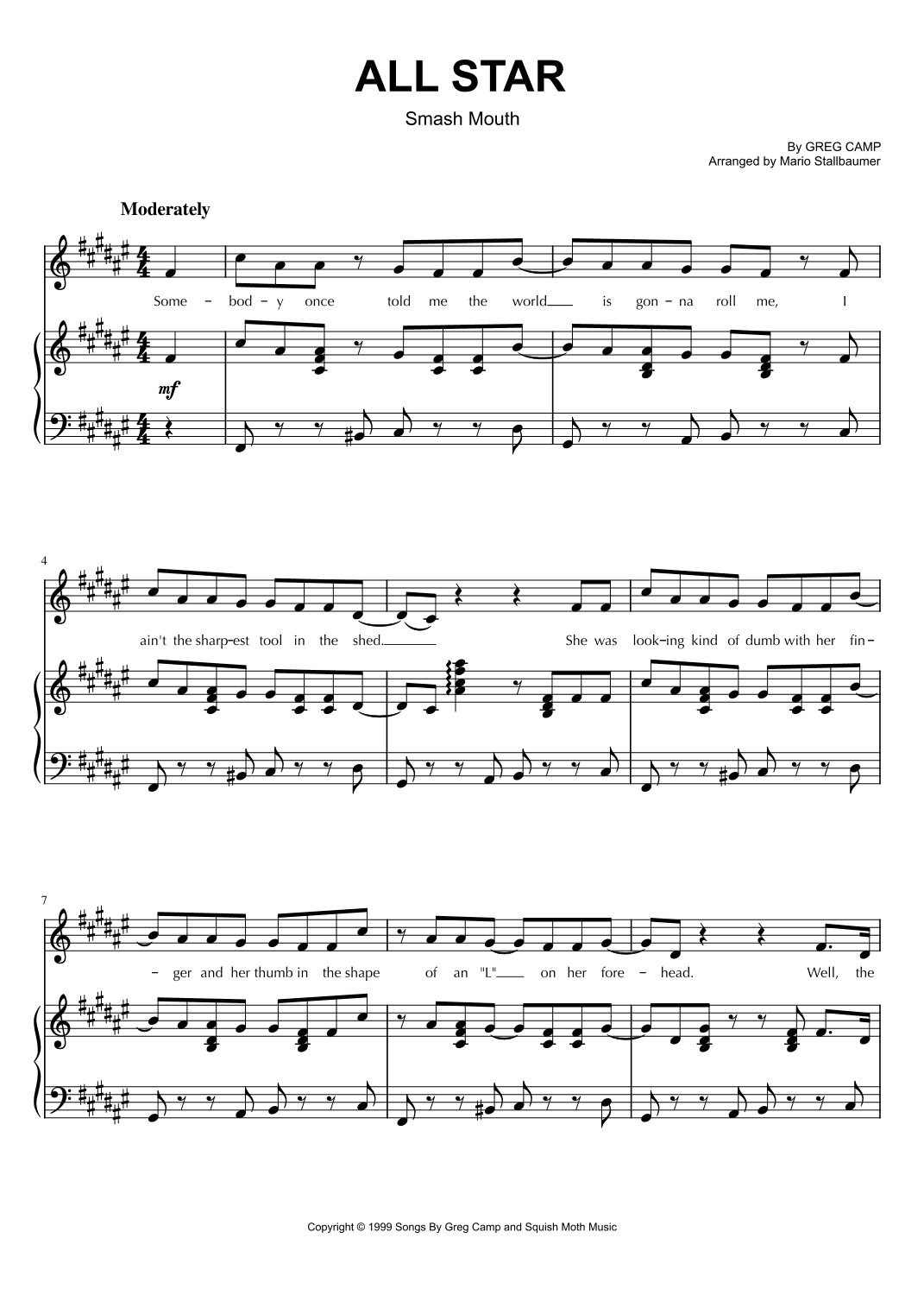 All Star (arr. Mario Stallbaumer)