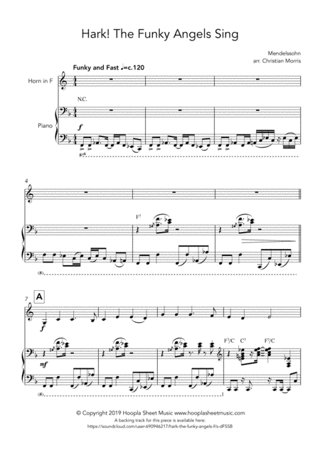 Hark! The Funky Angels Sing (Hark! The Herald Angels Sing) (arr. Christian Morris)