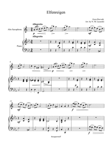 Elfenreigen (arr. Nick Lacanski)